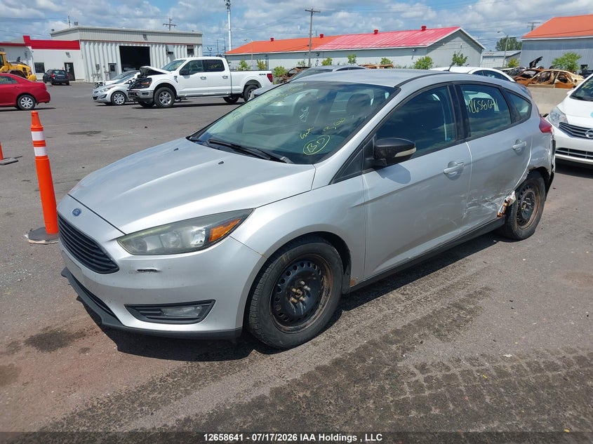 Vin: 1fadp3k28gl370365, lot: 3060828, ford focus se 20162