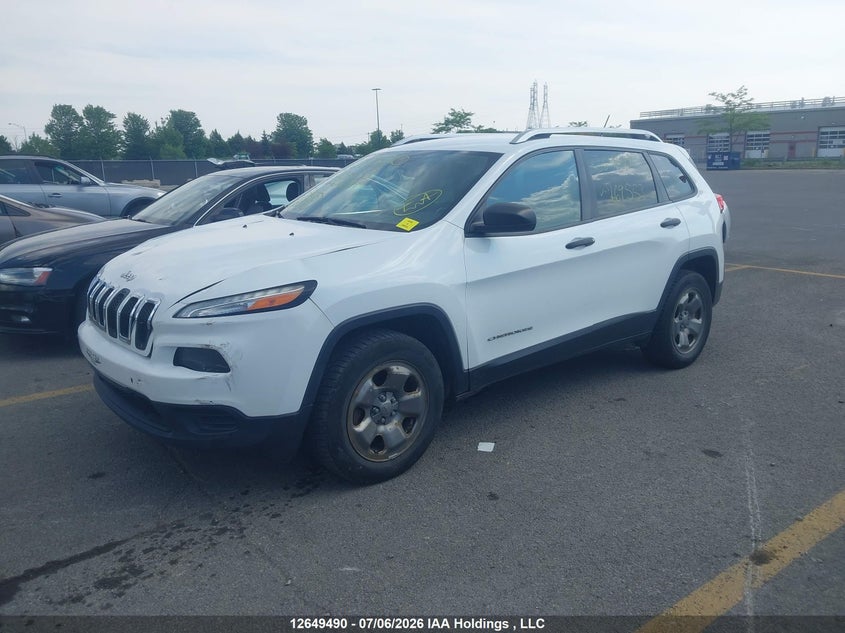 2015 Jeep Cherokee, Possible Mechanical, IAAI, VIN 1C4PJMAB3FW769553 — photo 2
