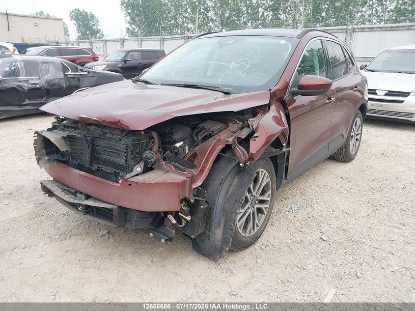 2021 Ford Escape, Front, IAAI, VIN 1FMCU9H9XMUA20792 — photo 2