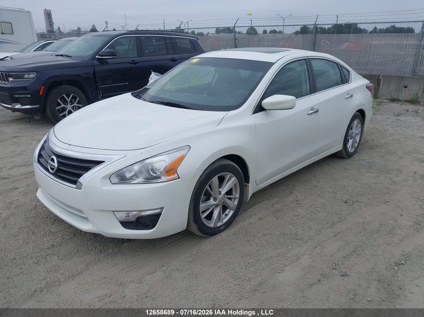 2015 Nissan Altima, Удар спереду, IAAI, VIN 1N4AL3AP7FN877420 — фото 2