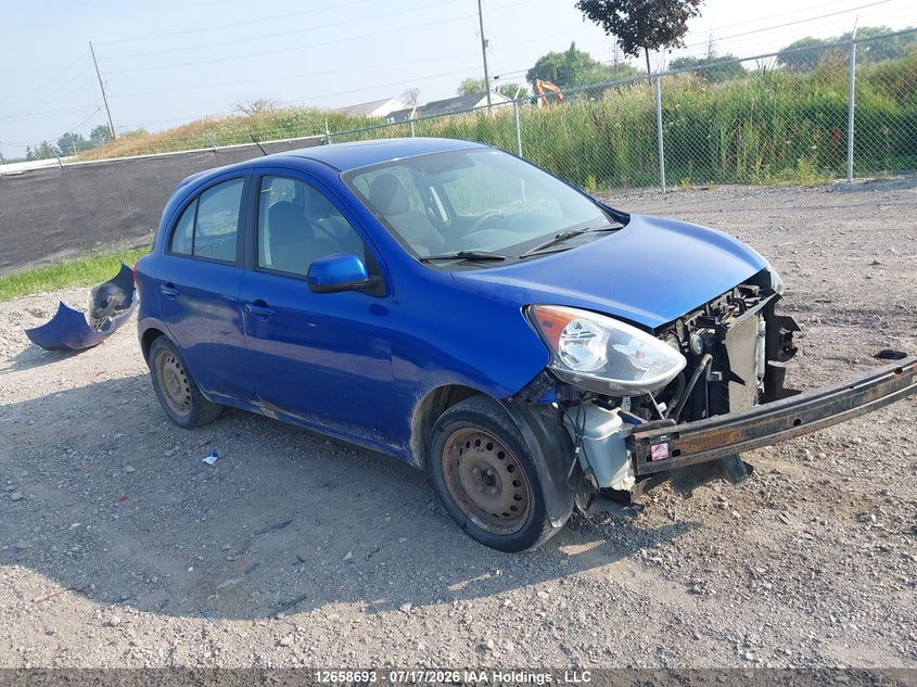 2015 Nissan Micra, Удар спереду, IAAI, VIN 3N1CK3CP7FL229081