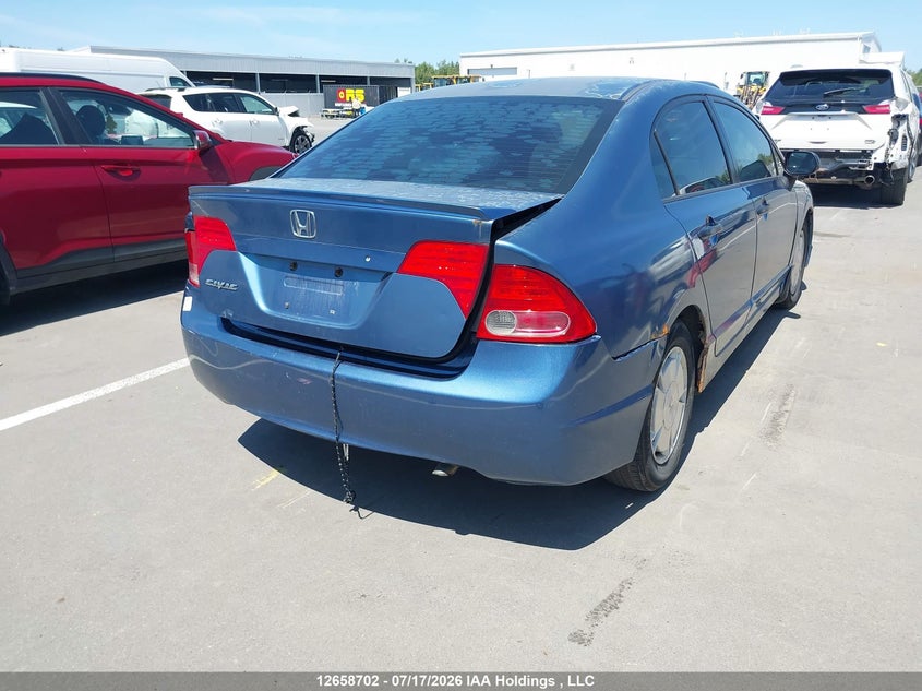 2008 HONDA CIVIC SEDAN 1.8L I-4 VVT, 140HP