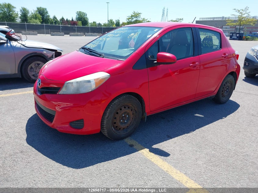 Vin: jtdktud31dd549524, lot: 3060920, toyota yaris le 20132