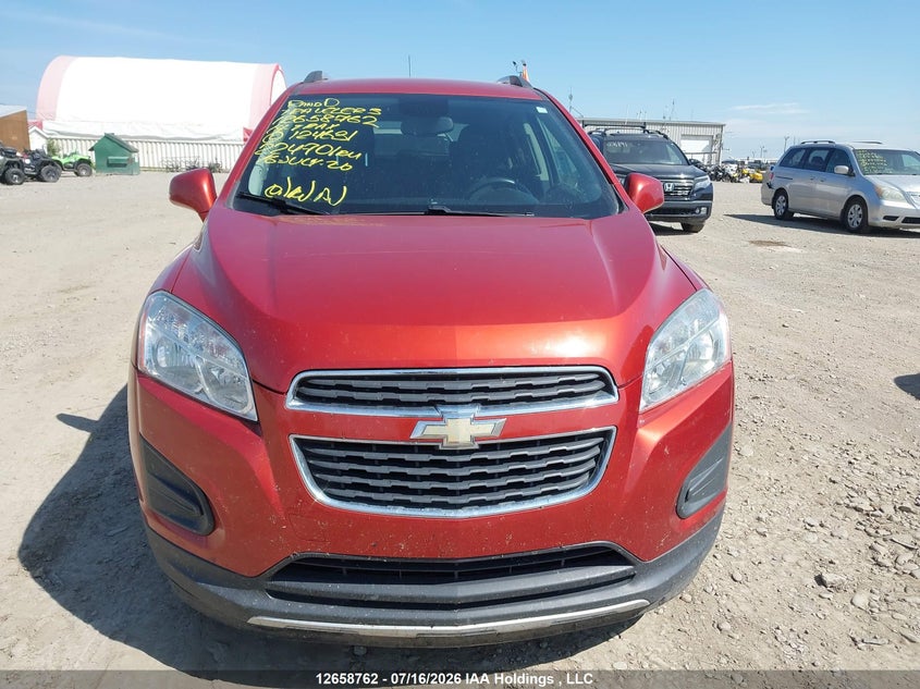 2014 Chevrolet Trax 1Lt VIN: 3GNCJLEB7EL124631 Lot: 12658762