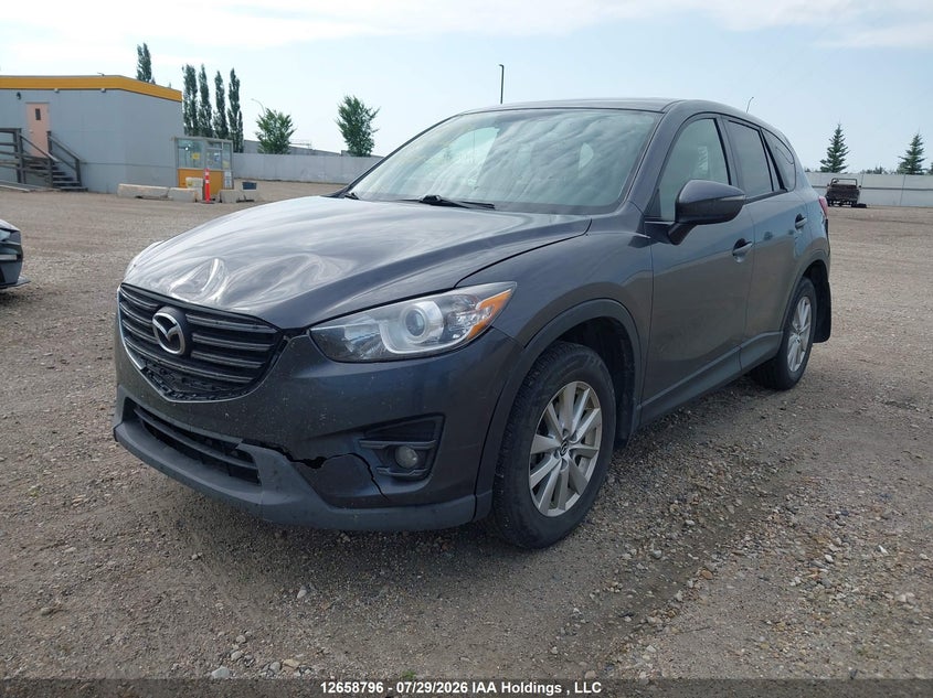 2016 Mazda CX-5, Rear, IAAI, VIN JM3KE4CY6G0873448 — photo 2