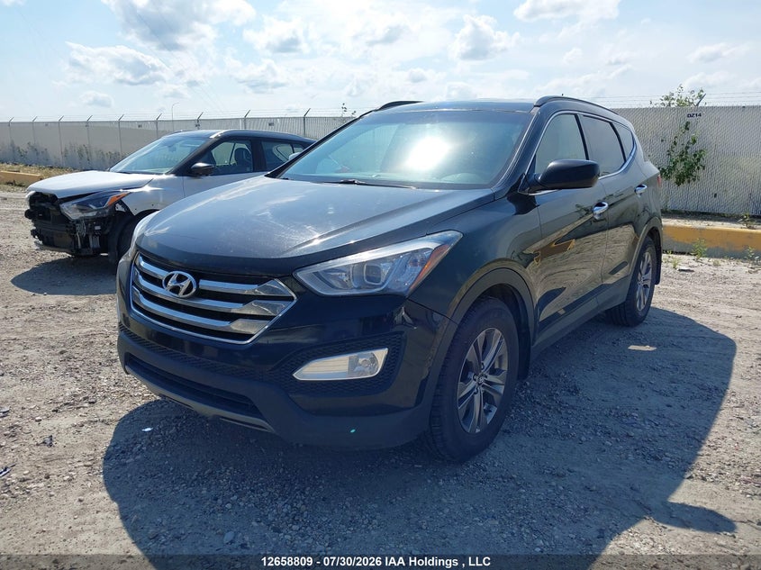 2014 Hyundai Santa Fe Sport, Благотворительность, IAAI, VIN 5XYZUDLA3EG133313 — фото 2