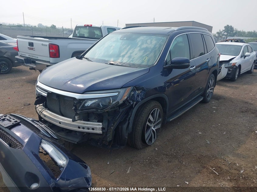 Vin: 5fnyf6h92hb509284, lot: 3061038, honda pilot touring 20172