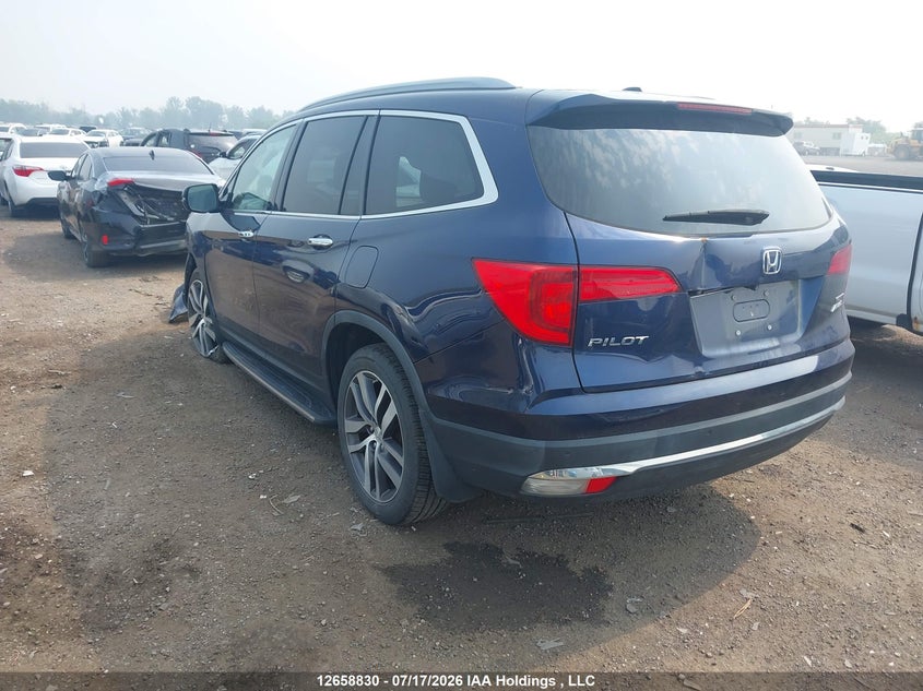 Vin: 5fnyf6h92hb509284, lot: 3061038, honda pilot touring 20173