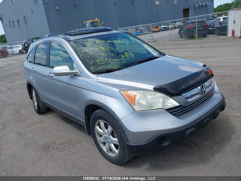 2007 Honda Cr-V Exl, Structural, IAAI, VIN 5J6RE48797L814233 — photo 2