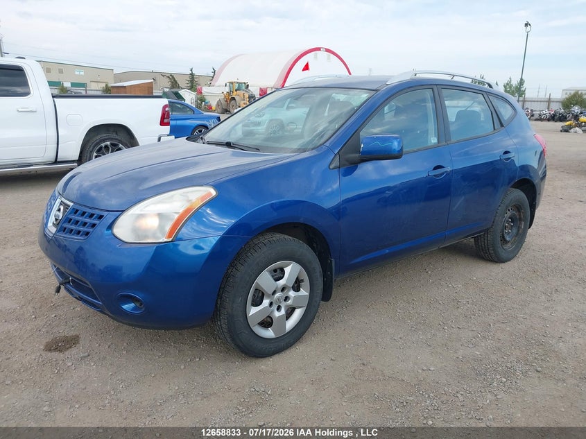 2008 Nissan Rogue S, Front, IAAI, VIN JN8AS58V78W125831 — photo 2