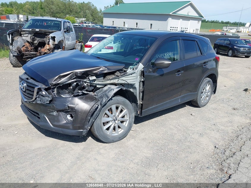 Vin: jm3ke4cy0g0764791, lot: 3061059, mazda cx-5 touring 20162
