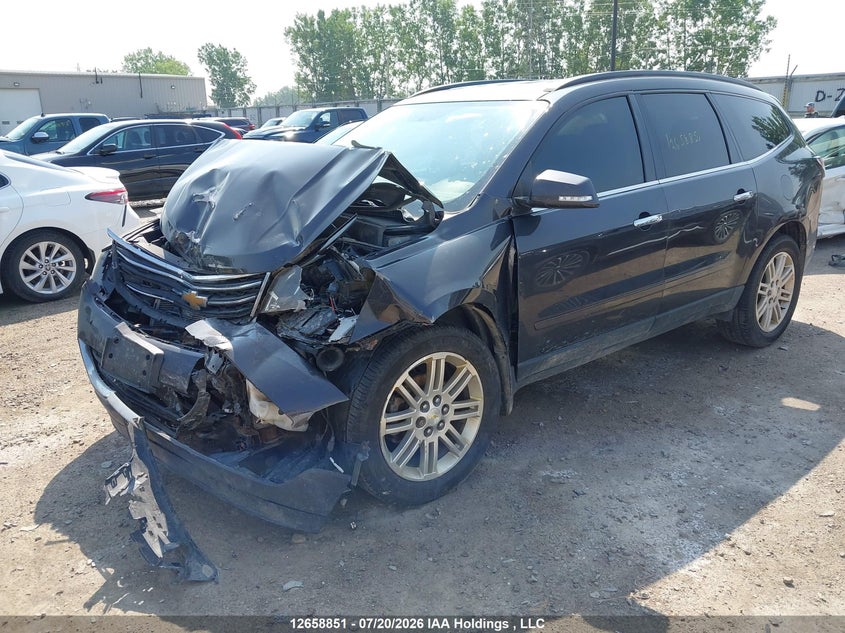 Vin: 1gnkvgkd1fj155962, lot: 3061062, chevrolet traverse lt 20152