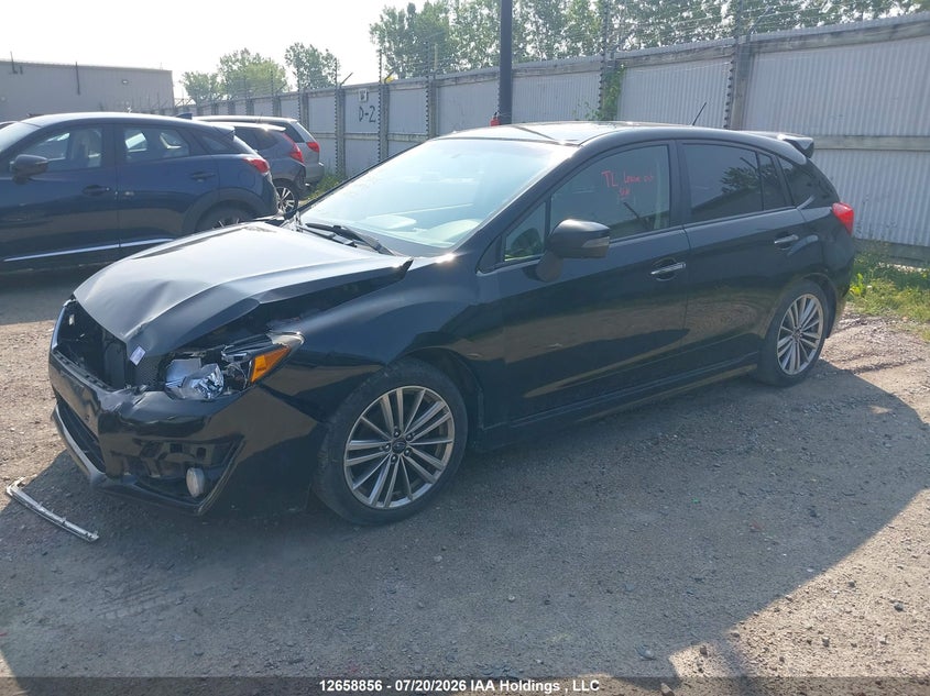 Vin: jf1gpap61fg324655, lot: 3061067, subaru impreza 2.0i touring package 20152