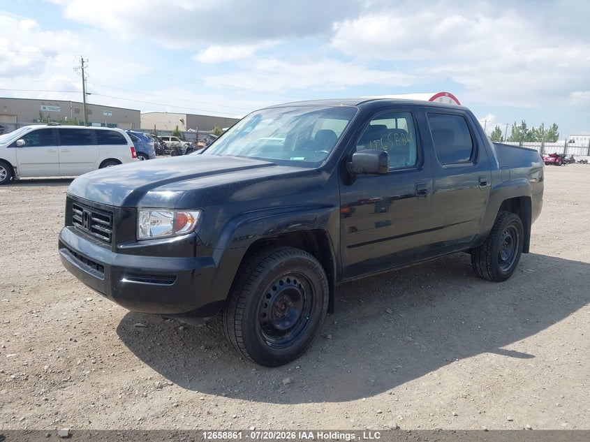 2007 Honda Ridgeline Rtl, Силовая структура, IAAI, VIN 2HJYK16527H001450 — фото 2