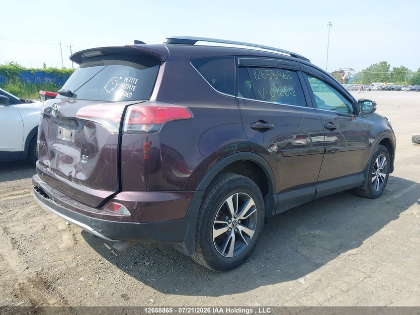 Vin: 2t3rfrev6hw692612, lot: 3061077, toyota rav4 xle 20174