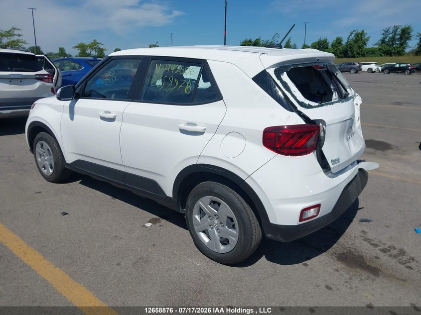 Vin: kmhrb8a32tu442506, lot: 3061099, hyundai venue essential 20263