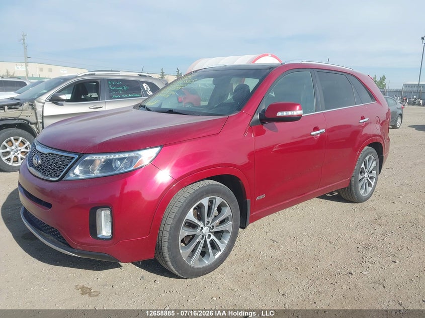 2015 Kia Sorento, Град, IAAI, VIN 5XYKWDA78FG574875 — фото 2