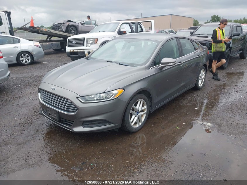 2013 Ford Fusion, Charity, IAAI, VIN 3FA6P0H76DR129363 — photo 2