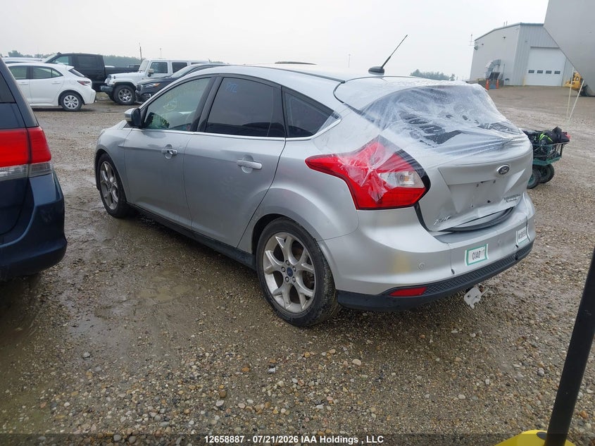 Vin: 1fadp3n27el261209, lot: 3061110, ford focus titanium 20143