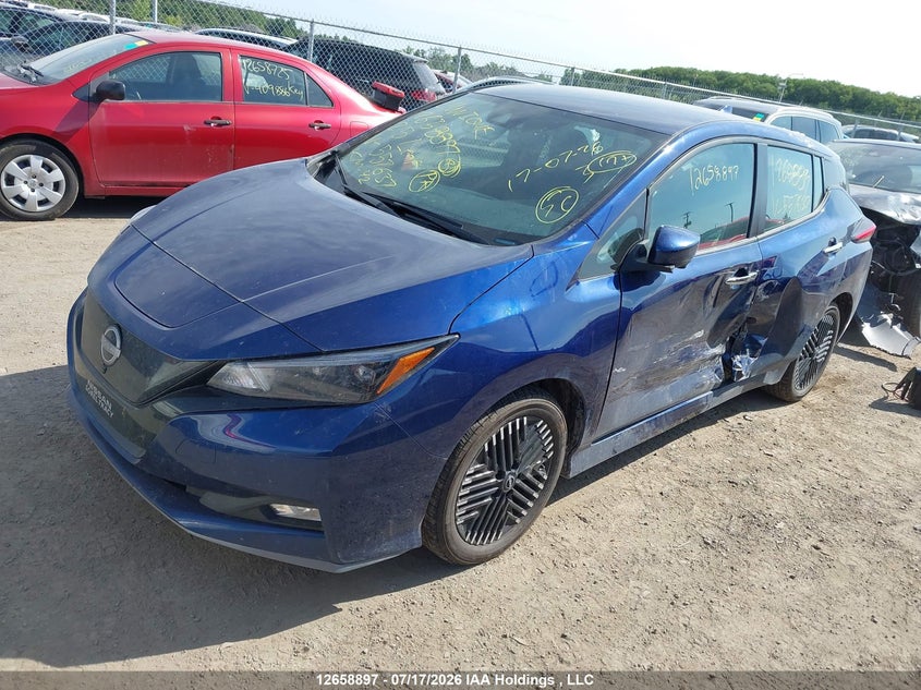 Vin: 1n4cz1cv3sc557637, lot: 3061120, nissan leaf sv plus 20252