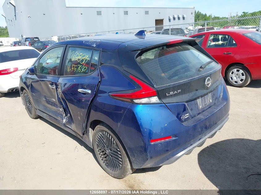 Vin: 1n4cz1cv3sc557637, lot: 3061120, nissan leaf sv plus 20253