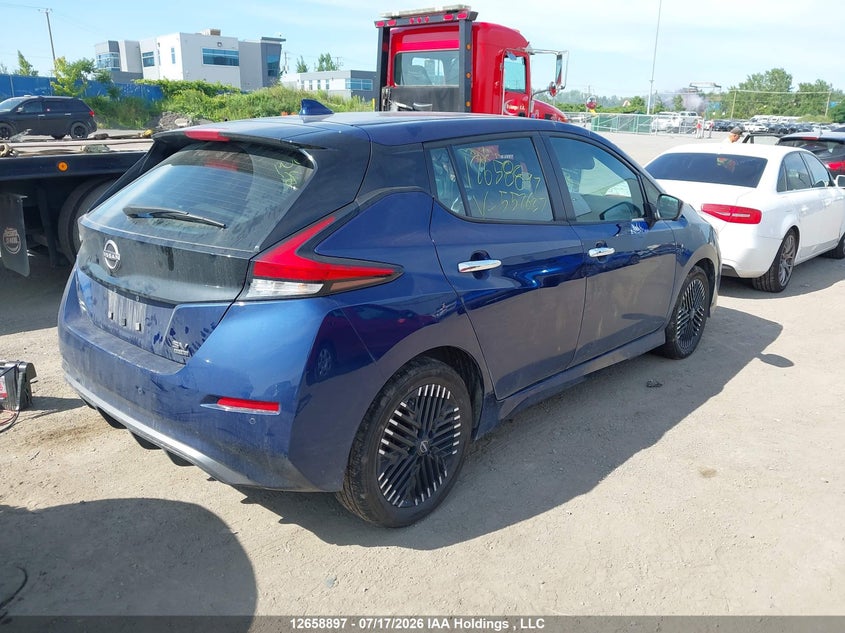 Vin: 1n4cz1cv3sc557637, lot: 3061120, nissan leaf sv plus 20254