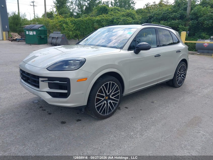 2024 Porsche Cayenne, Rear, IAAI, VIN WP1AA2AY0RDA07164 — photo 2