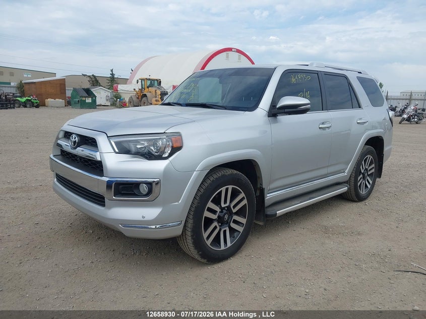 2015 Toyota 4Runner, Hail, IAAI, VIN JTEBU5JR9F5251050 — photo 2