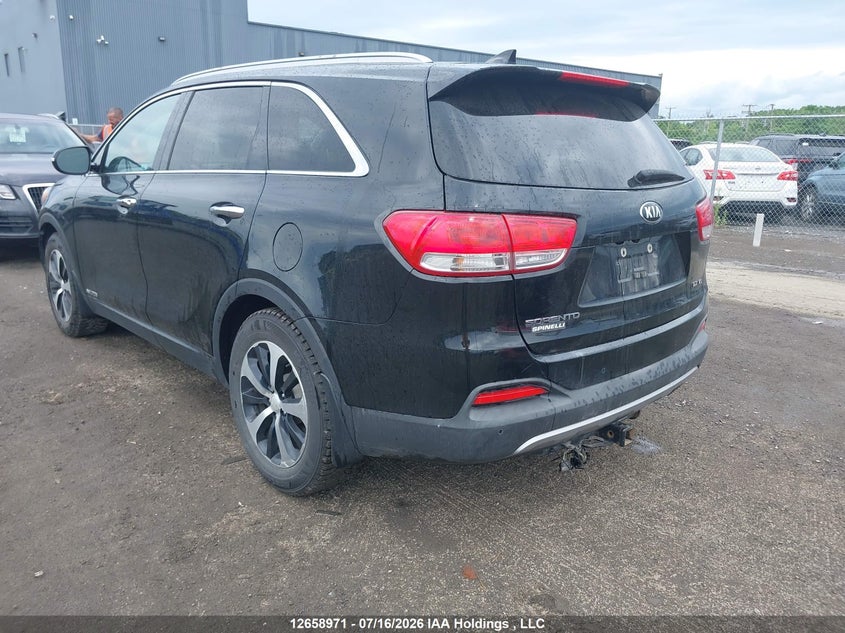 Vin: 5xyphda57hg317353, lot: 3061198, kia sorento ex 20173
