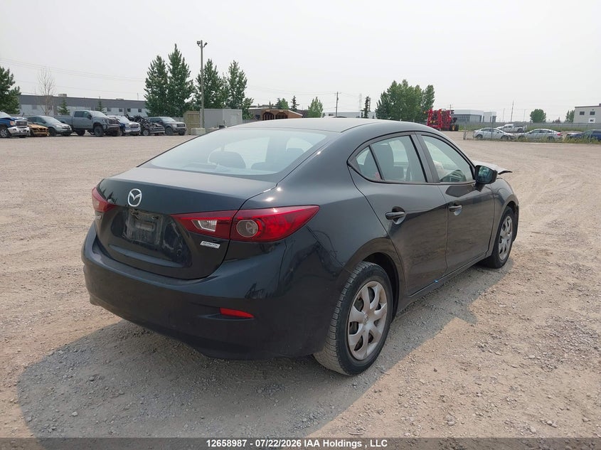 Vin: jm1bn1u76h1149008, lot: 3061215, mazda 3 20174