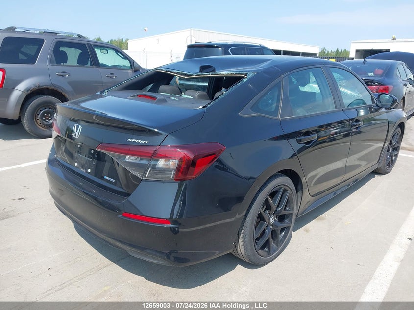 Vin: 2hgfe4f81sh006941, lot: 3061231, honda civic 20254