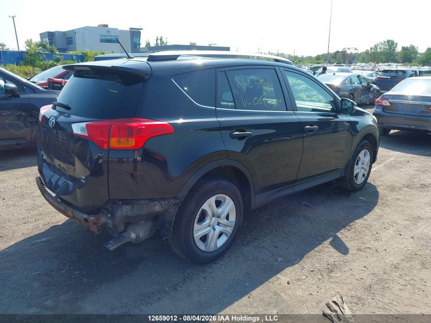 Vin: 2t3bfrev5dw061734, lot: 3061241, toyota rav4 le 20134
