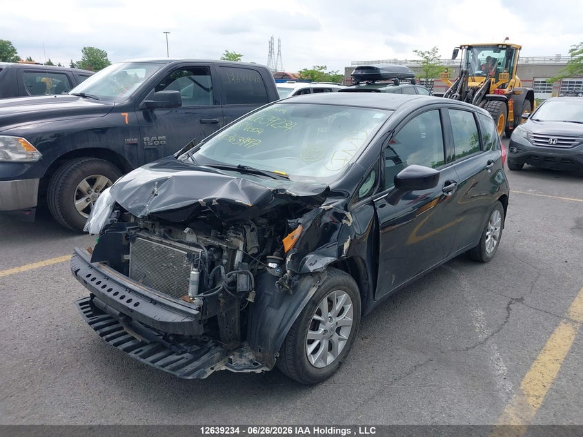 2018 Nissan Versa, Front, IAAI, VIN 3N1CE2CP3JL363497 — photo 2