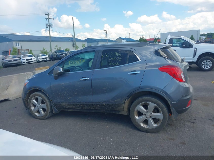 2015 Buick Encore VIN: KL4CJCSB5FB048515 Lot: 12636916X