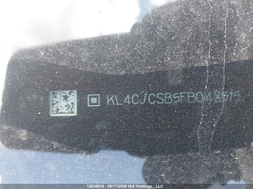 2015 Buick Encore VIN: KL4CJCSB5FB048515 Lot: 12636916X