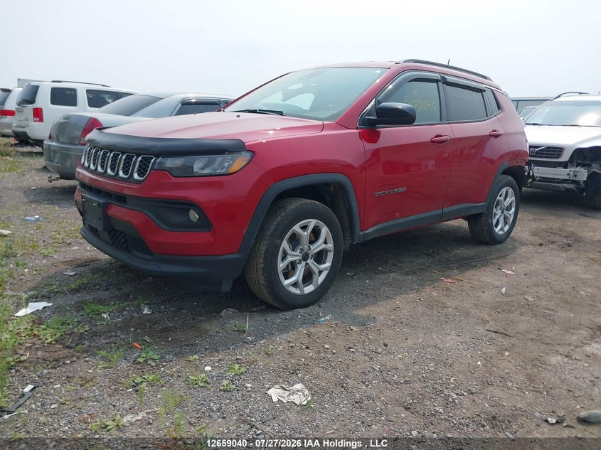 Vin: 3c4njdbn6st606993, lot: 3061280, jeep compass 20252