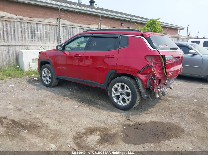 Vin: 3c4njdbn6st606993, lot: 3061280, jeep compass 20253