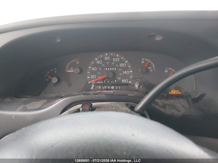 1999 FORD ECONOLINE COUPE 6.8L V10 FI SOHC 20V F2