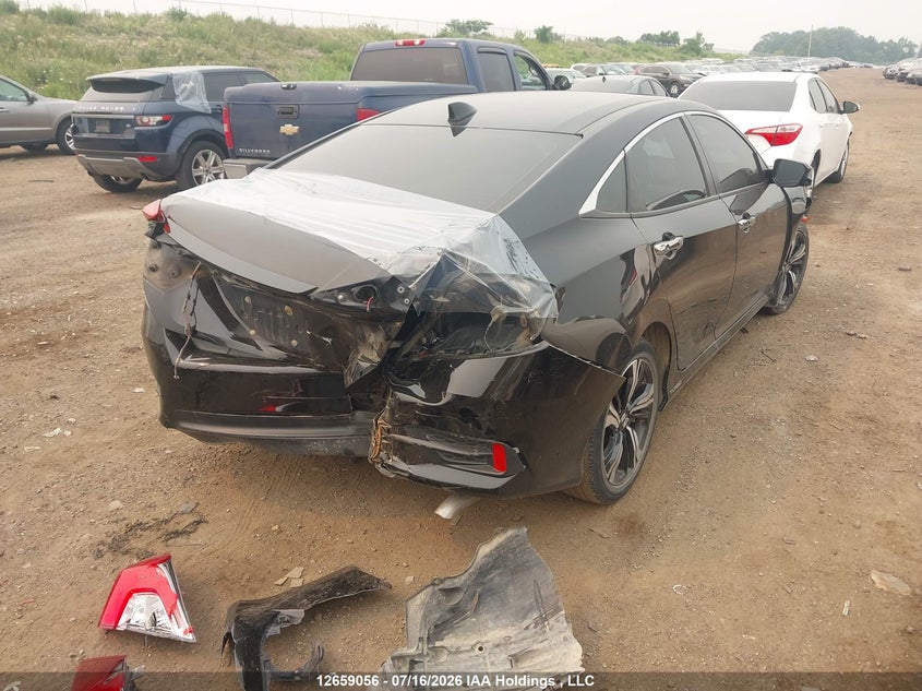 Vin: 2hgfc1f92jh107448, lot: 3061297, honda civic 20184