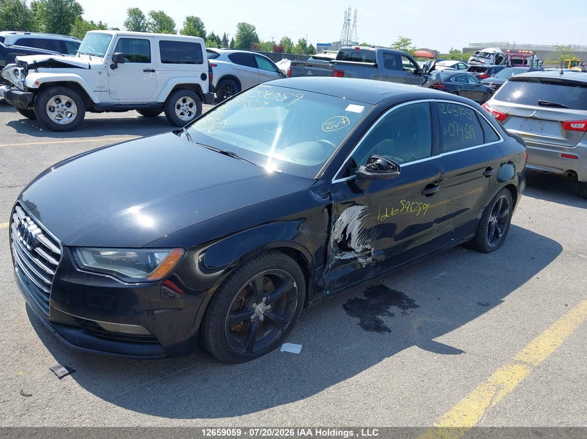 Vin: waua7gff5g1074519, lot: 3061300, audi a3 1.8t komfort 20162