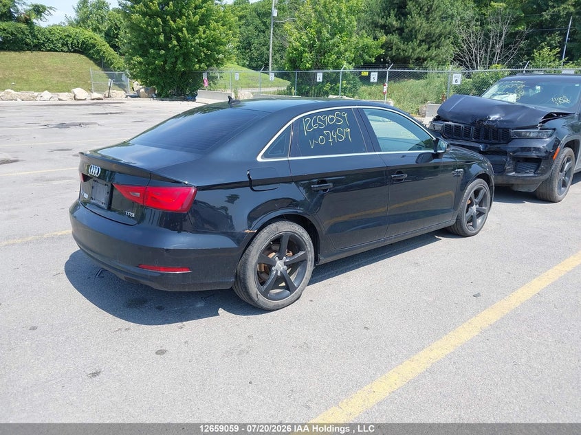 Vin: waua7gff5g1074519, lot: 3061300, audi a3 1.8t komfort 20164