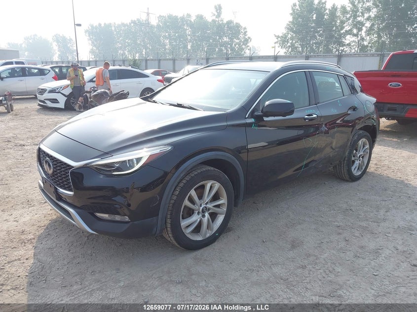 Vin: sjkch5cr8ha017032, lot: 3061318, infiniti qx30 20172