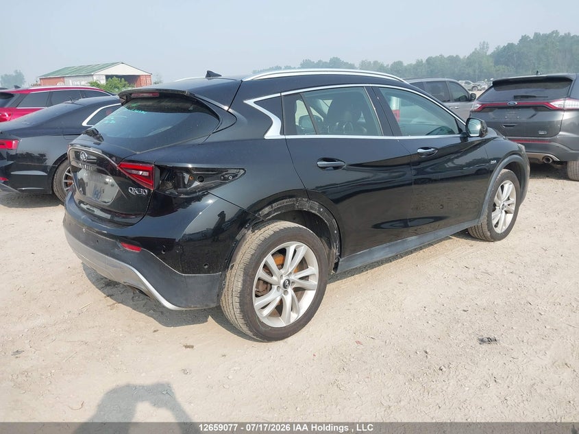 Vin: sjkch5cr8ha017032, lot: 3061318, infiniti qx30 20174