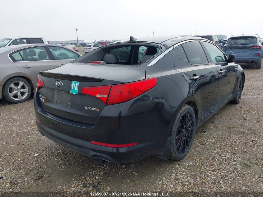 Vin: knagn4a67d5433198, lot: 3061338, kia optima ex 20134
