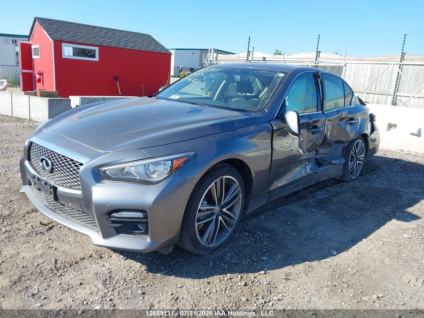 Vin: jn1bv7ar2fm396761, lot: 3061352, infiniti q50 sport 20152