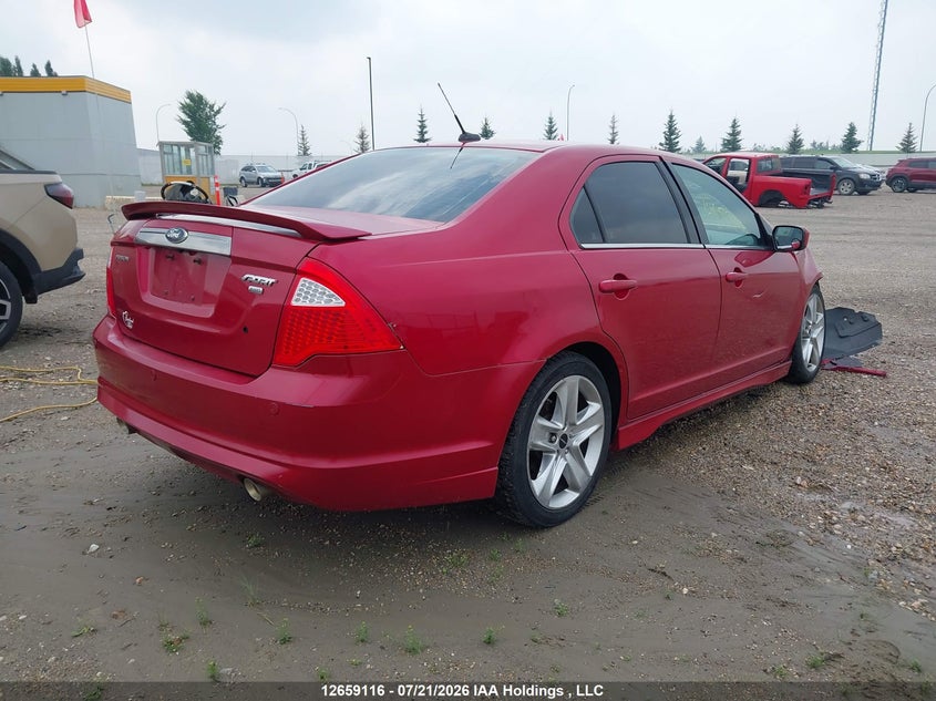 Vin: 3fahp0dc0cr342254, lot: 3061357, ford fusion sport 20124