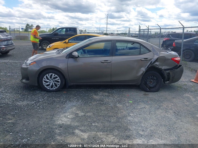 2017 TOYOTA COROLLA SEDAN 1.8L I-4 DOHC, VVT, 132HP