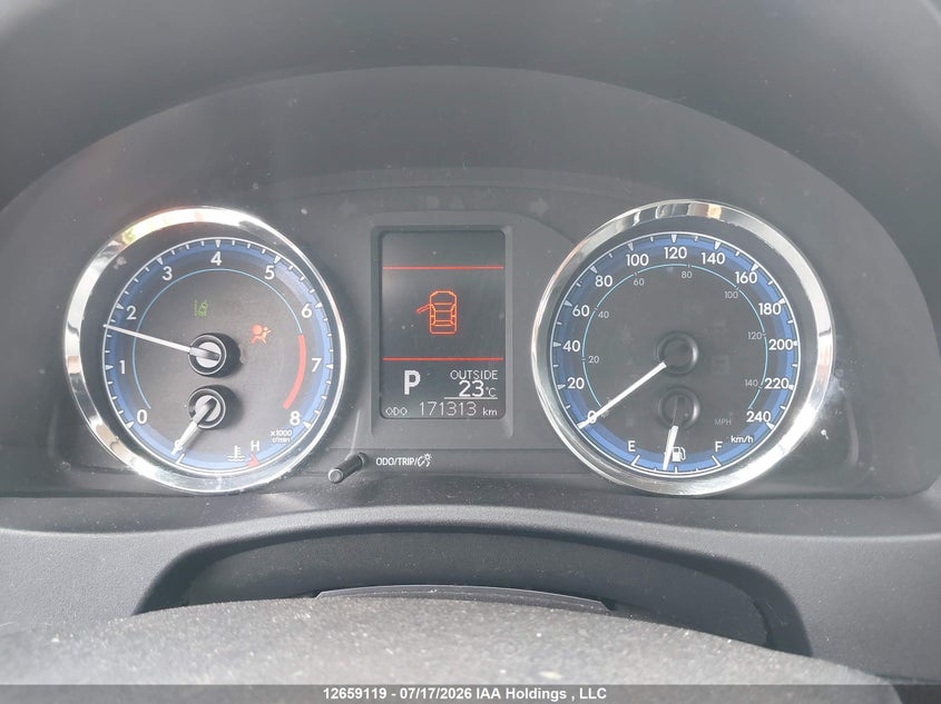 2017 TOYOTA COROLLA SEDAN 1.8L I-4 DOHC, VVT, 132HP