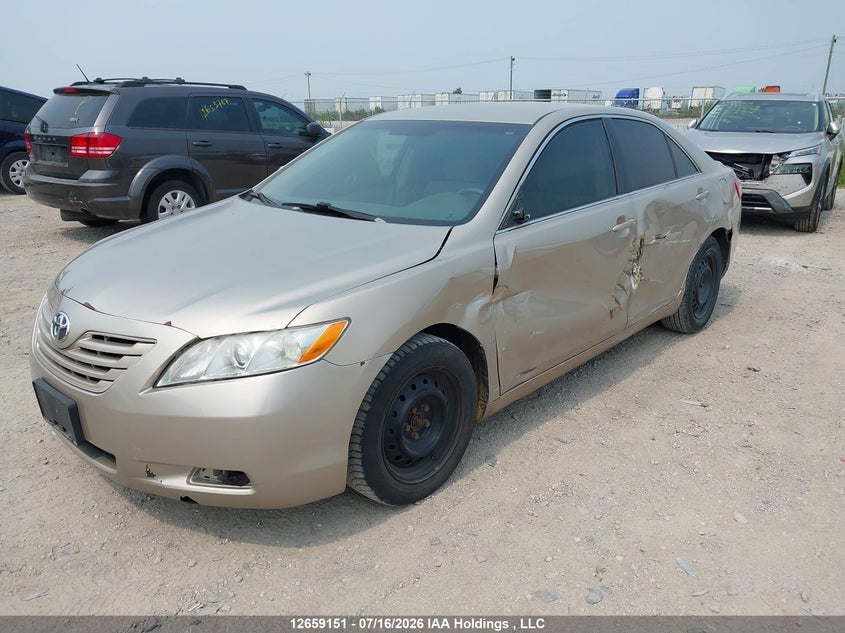 2008 Toyota Camry, Удар ззаду, IAAI, VIN 4T1BE46K98U257104 — фото 2