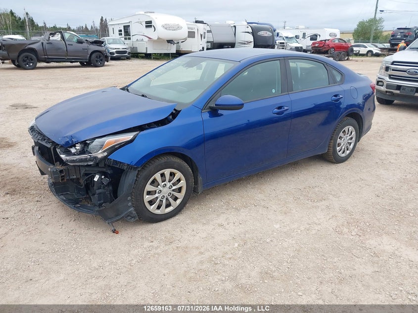 2019 Kia Forte, Удар спереду, IAAI, VIN 3KPF24AD7KE038672 — фото 2